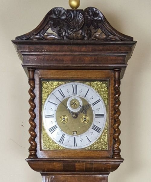 Good Walnut Longcase Edward Stanton - Image 12
