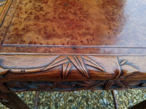 Chinese Huanghuali Nest Of 3 Tables With Exceptional Colour & Grain - Image 5