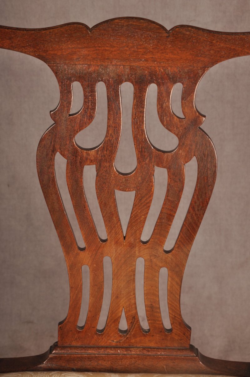 Fine George II Mahogany Armchair - Image 2