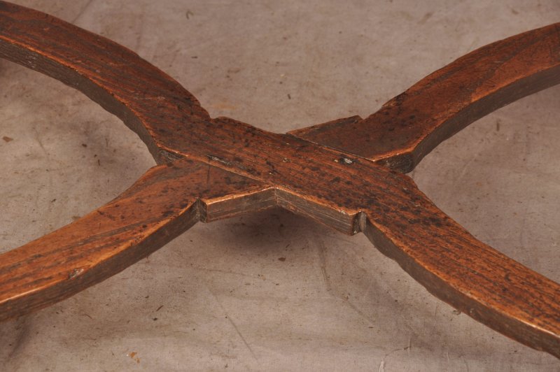 Rare 17th Century Oak Side Table - Image 8