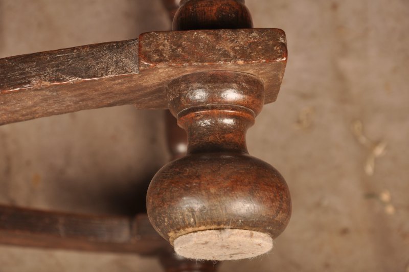 Rare 17th Century Oak Side Table - Image 14