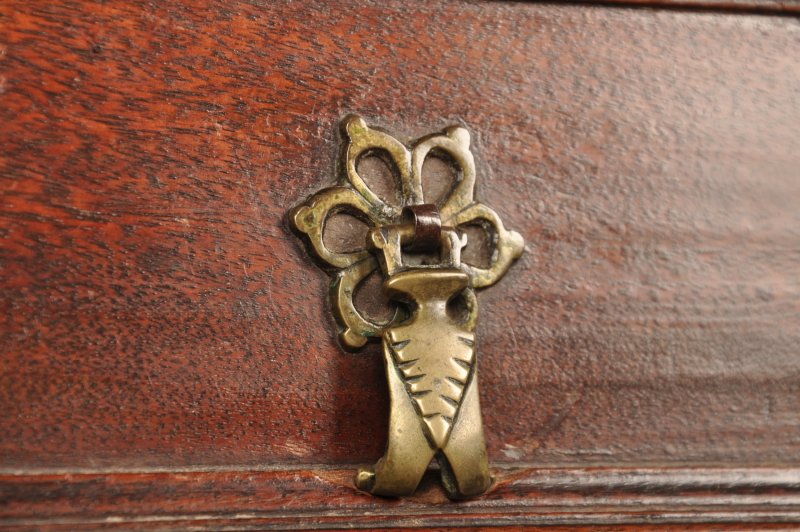 Rare Charles II Walnut & Fruitwood Chest Of Drawers - Image 7