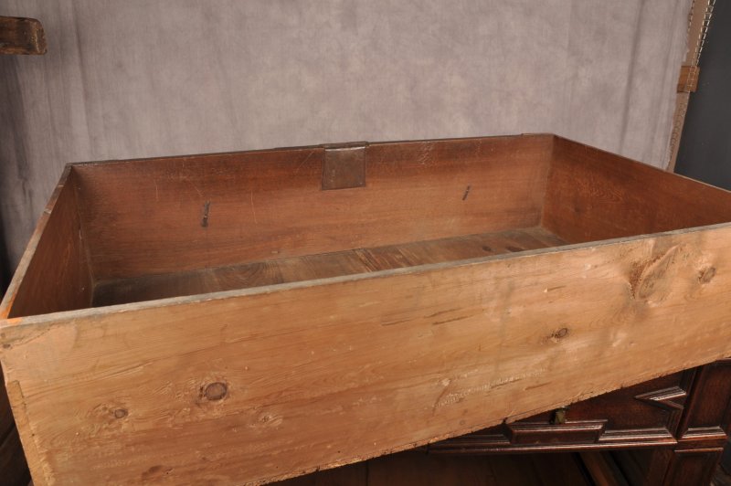 Rare Charles II Walnut & Fruitwood Chest Of Drawers - Image 12