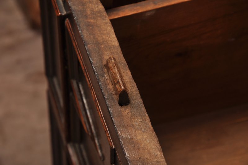 Rare Charles II Walnut & Fruitwood Chest Of Drawers - Image 18