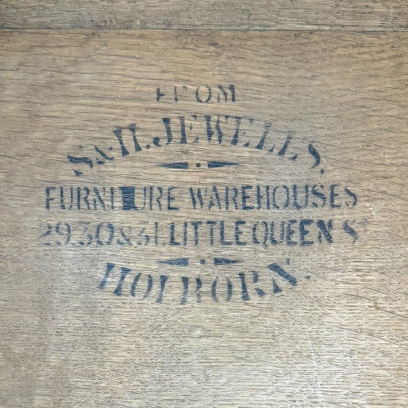 Antique Victorian Satinwood & Marquetry Inlaid Linen Press By S & H Jewell - Image 12