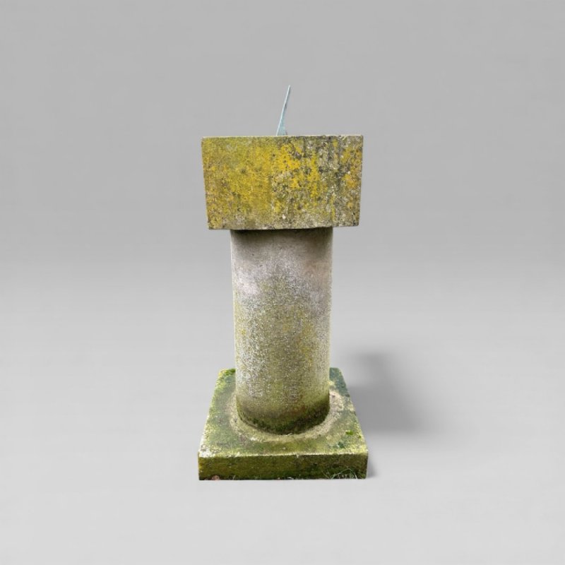 Historic Crimean War Sundial From Kinburn Fort - Stone Garden Sculpture - Image 5