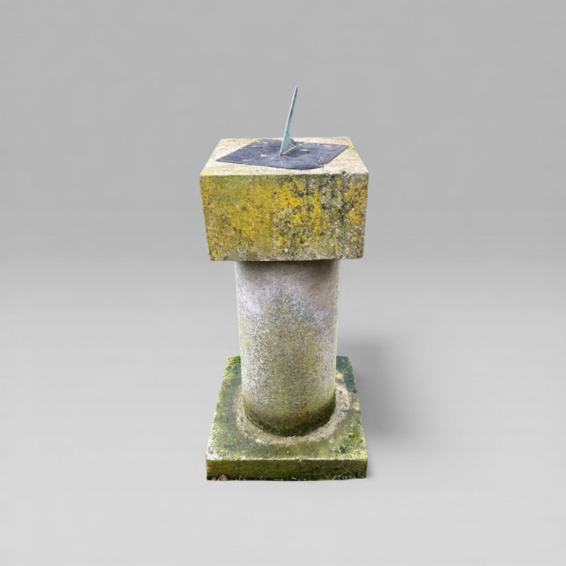 Historic Crimean War Sundial From Kinburn Fort - Stone Garden Sculpture - Image 6