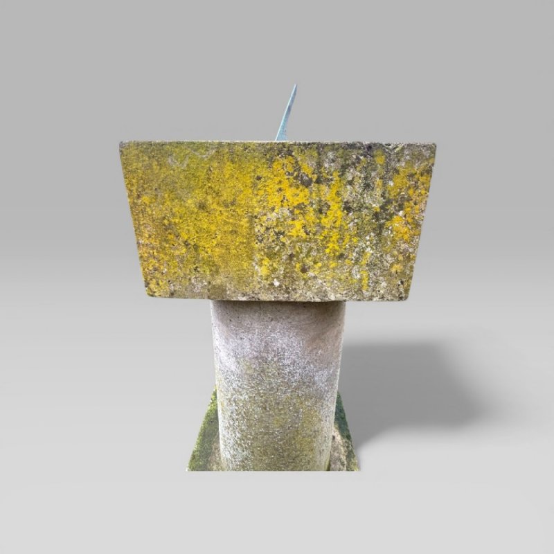 Historic Crimean War Sundial From Kinburn Fort - Stone Garden Sculpture - Image 8