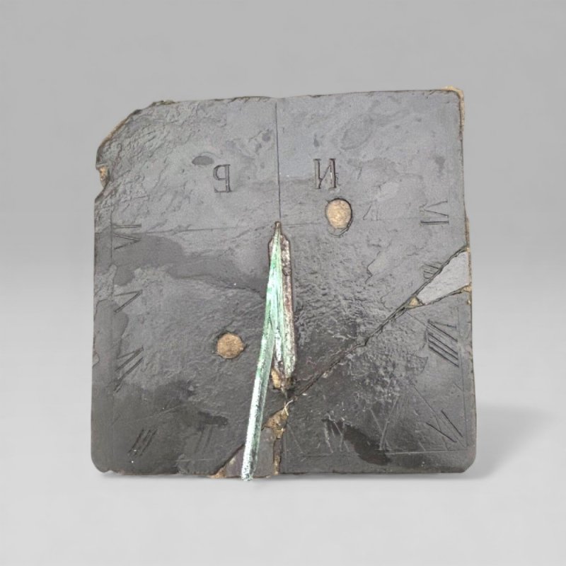 Historic Crimean War Sundial From Kinburn Fort - Stone Garden Sculpture - Image 16