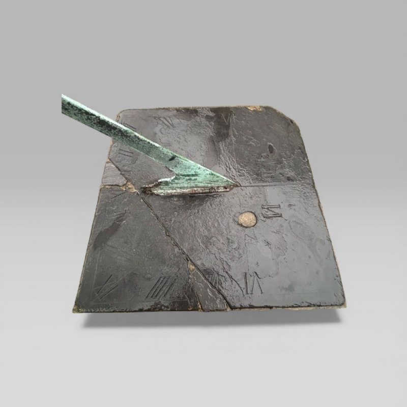 Historic Crimean War Sundial From Kinburn Fort - Stone Garden Sculpture - Image 18