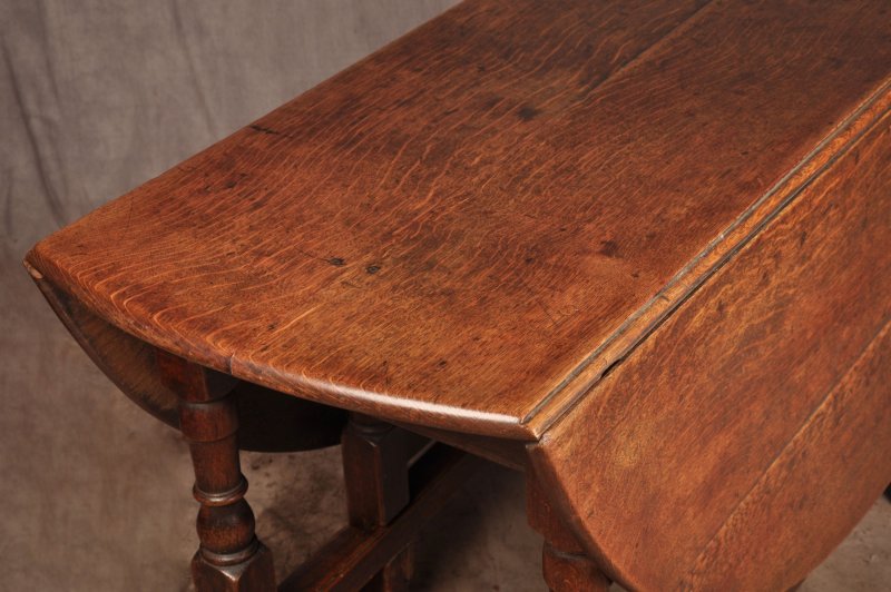 Large 18th Century Oak Gateleg Table - Image 6