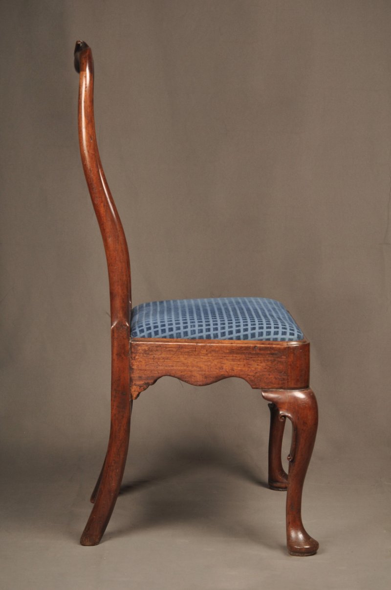 A Fine Pair Of George I Mahogany Side Chairs - Image 9