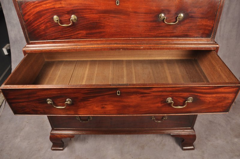 18th Century Mahogany Tallboy Chest on Chest - Image 8