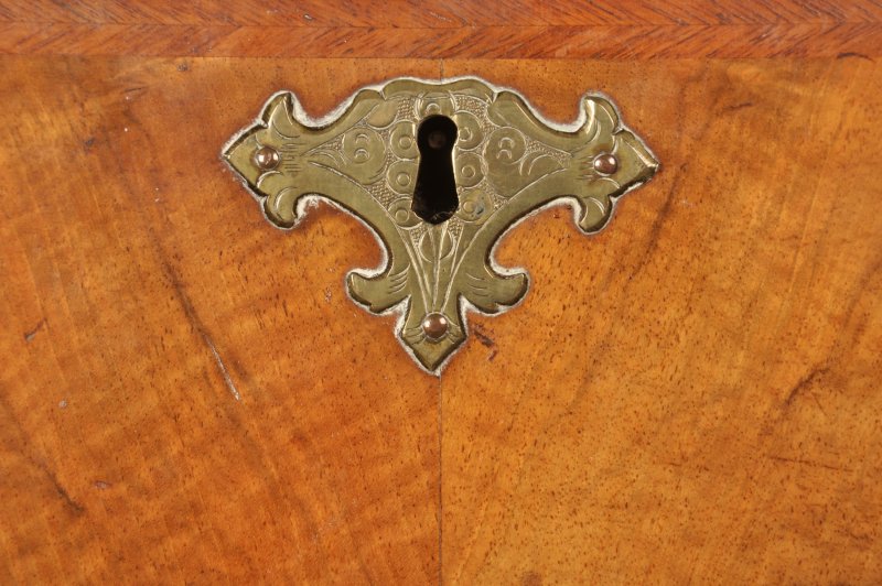 Rare Queen Anne Walnut Chest On Chest - Image 5