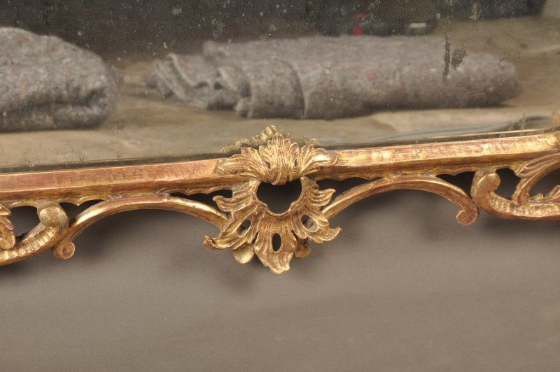 Fine & Rare 18th Century Giltwood Overmantel Mirror - Image 5
