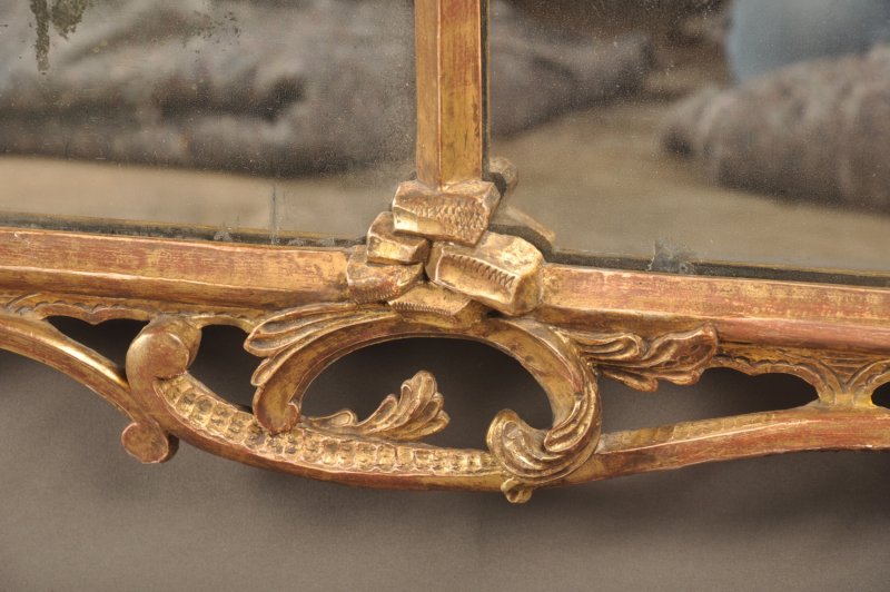Fine & Rare 18th Century Giltwood Overmantel Mirror - Image 8