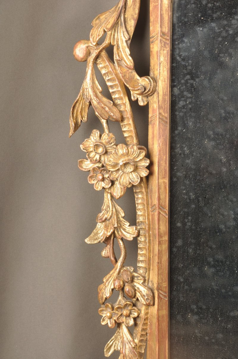 Fine & Rare 18th Century Giltwood Overmantel Mirror - Image 6