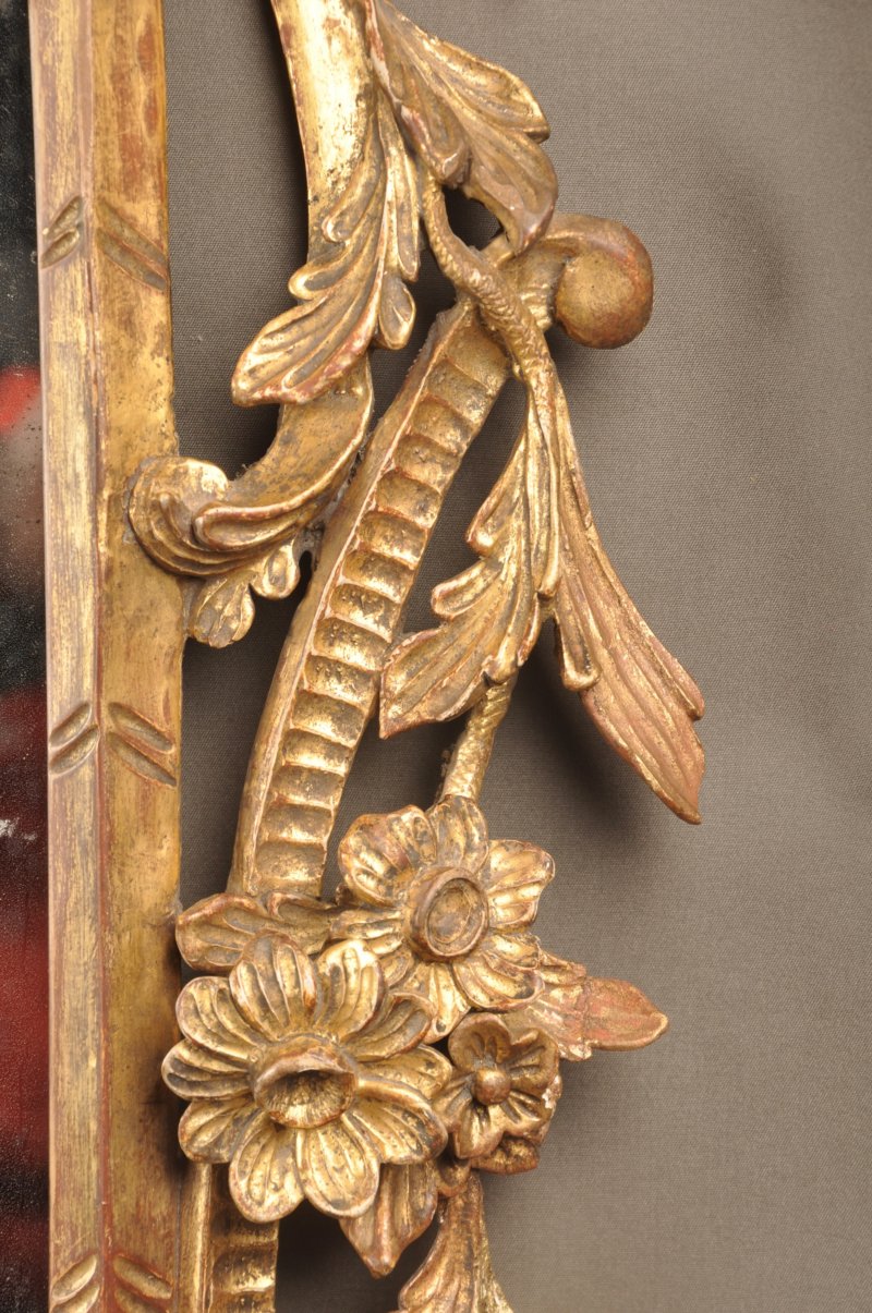 Fine & Rare 18th Century Giltwood Overmantel Mirror - Image 12