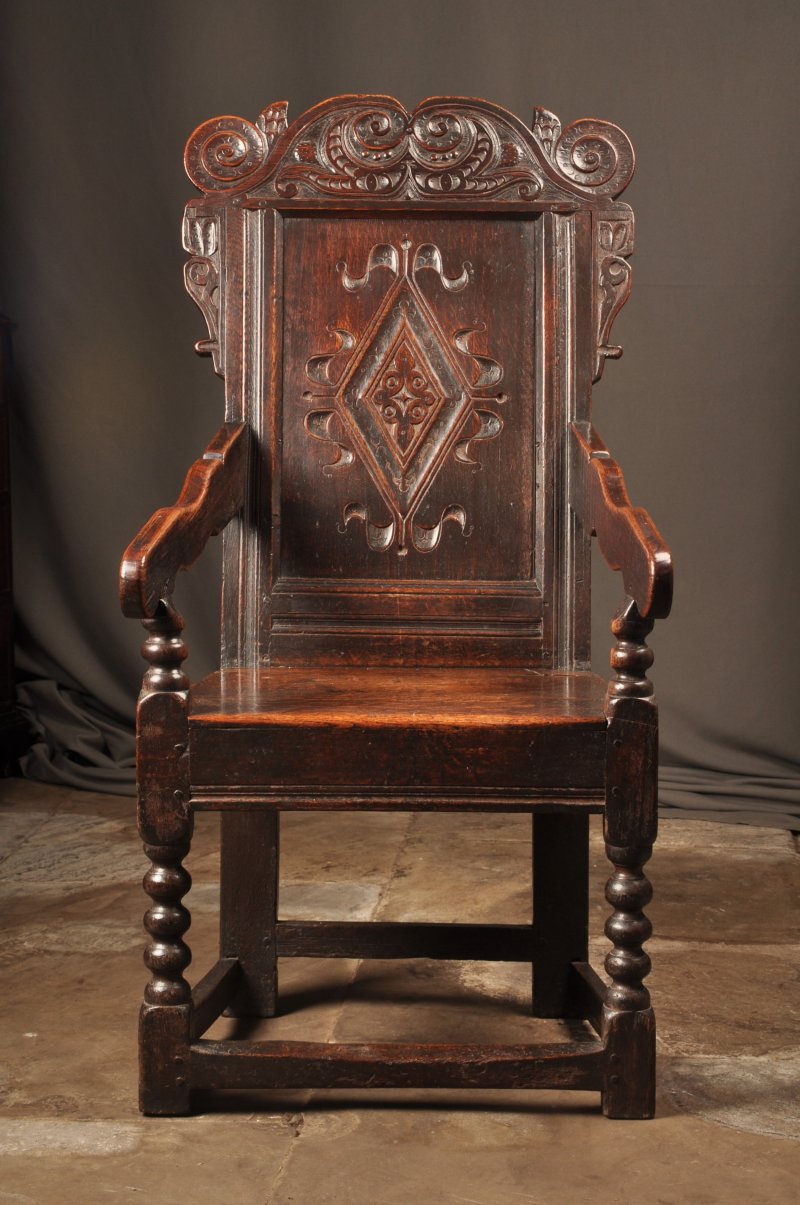 17th Century Yorkshire Wainscot Chair - Image 2