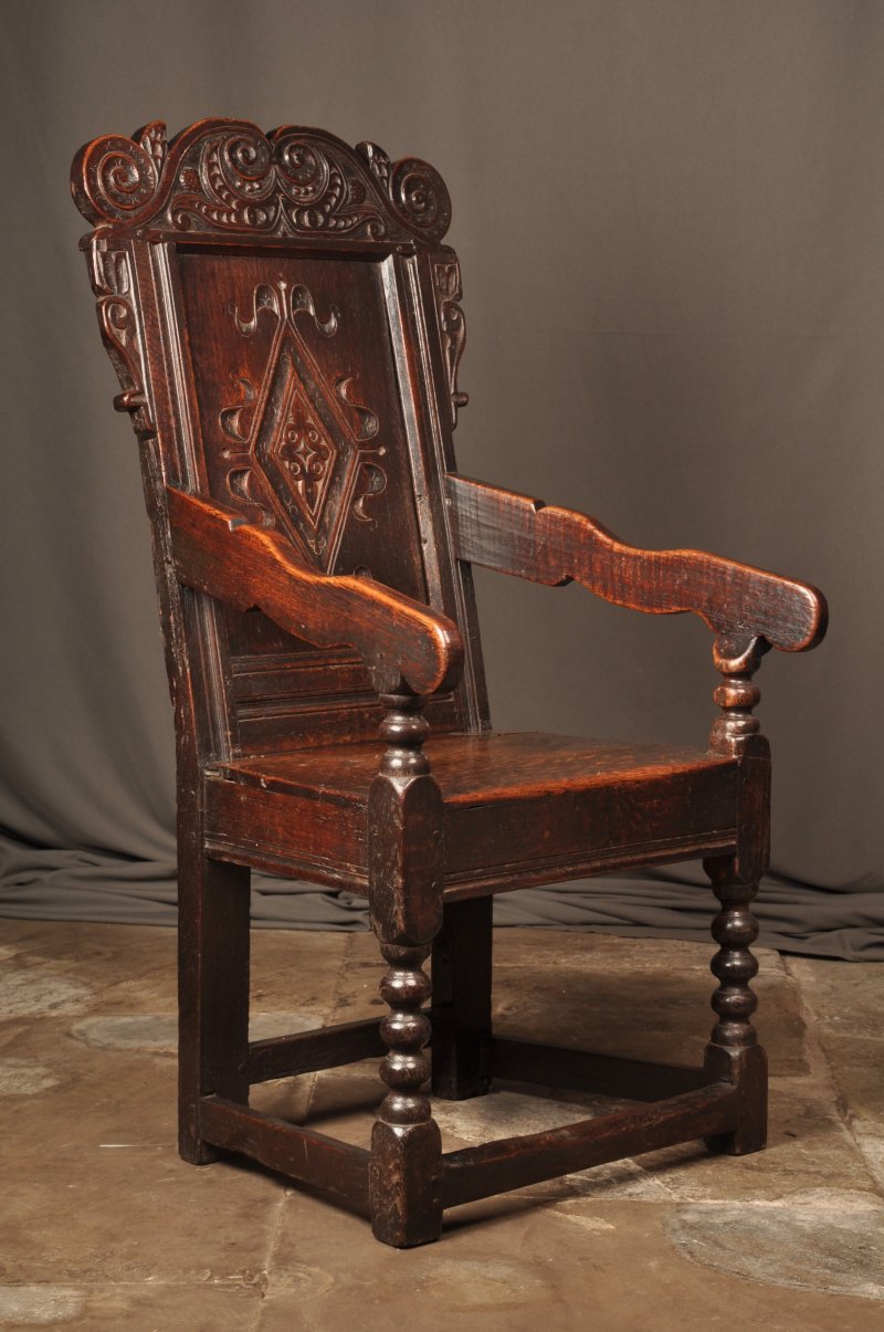 17th Century Yorkshire Wainscot Chair - Image 6