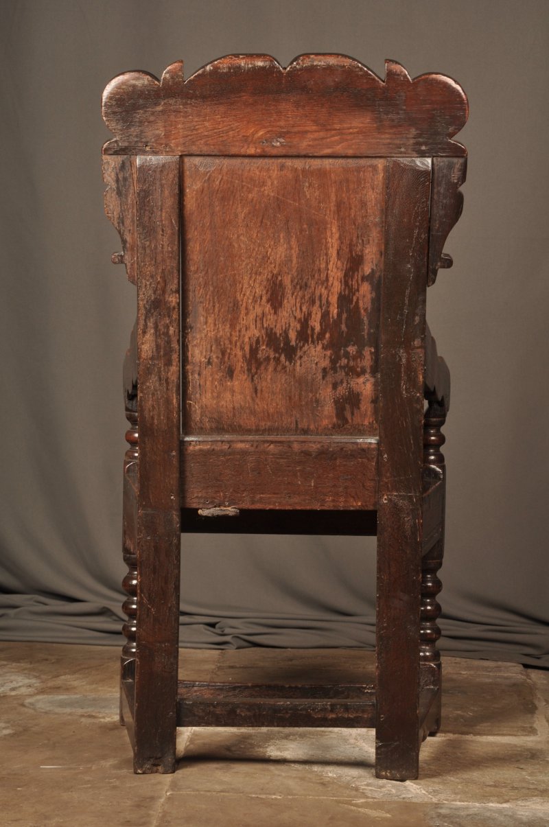 17th Century Yorkshire Wainscot Chair - Image 10
