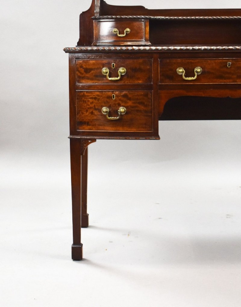 Edwardian Mahogany Dressing Table - Image 4