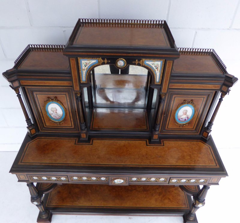 19th Century Bonheur Du Jour - Image 20