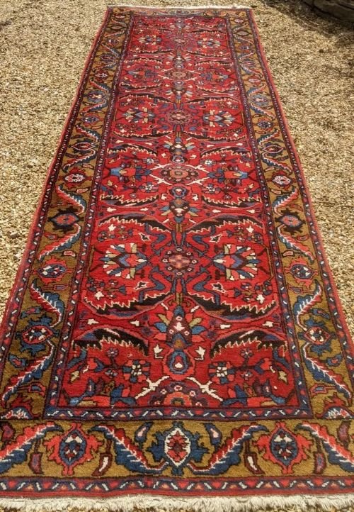 Hamadan Hand Woven Runner Carpet - Image 2