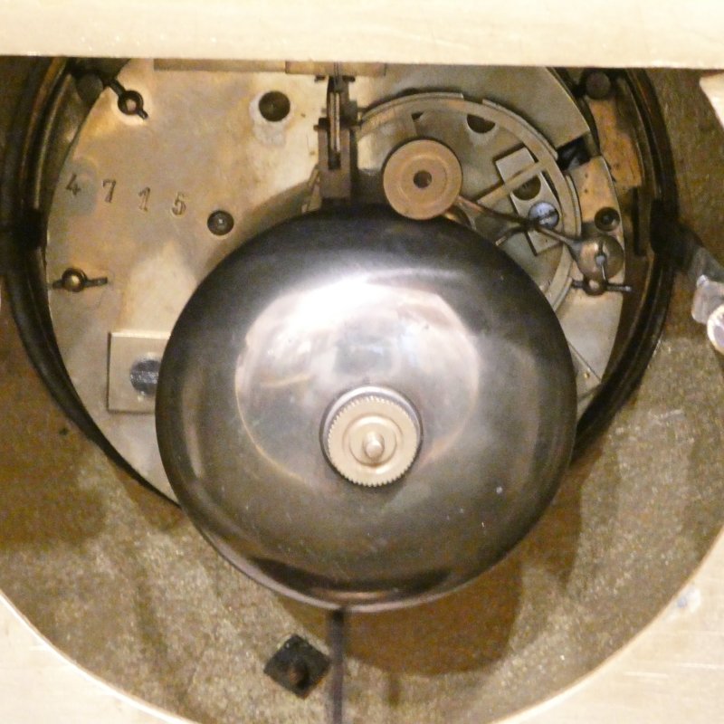 French Gilt Bronze & Marble Mantel Clock by Japy Freres - Image 14