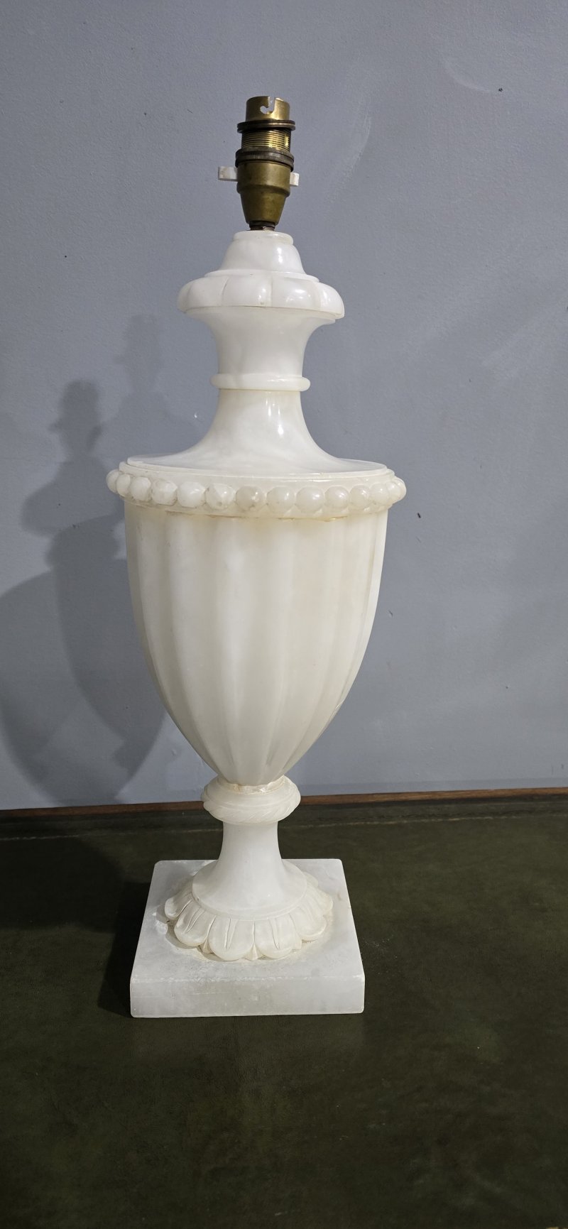 Large Alabaster Table Lamp - Image 7