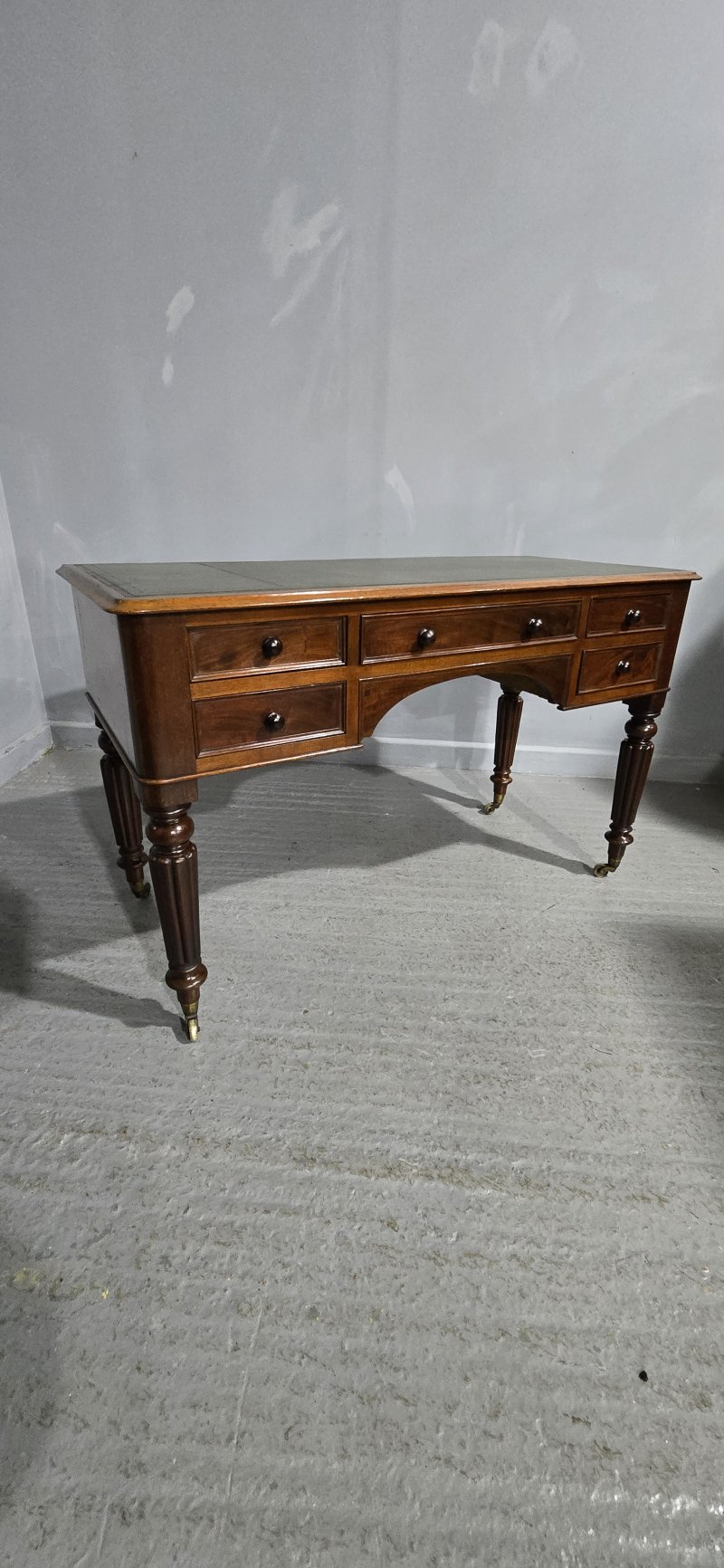 Gillows Victorian Mahogany Writing Desk - Image 8