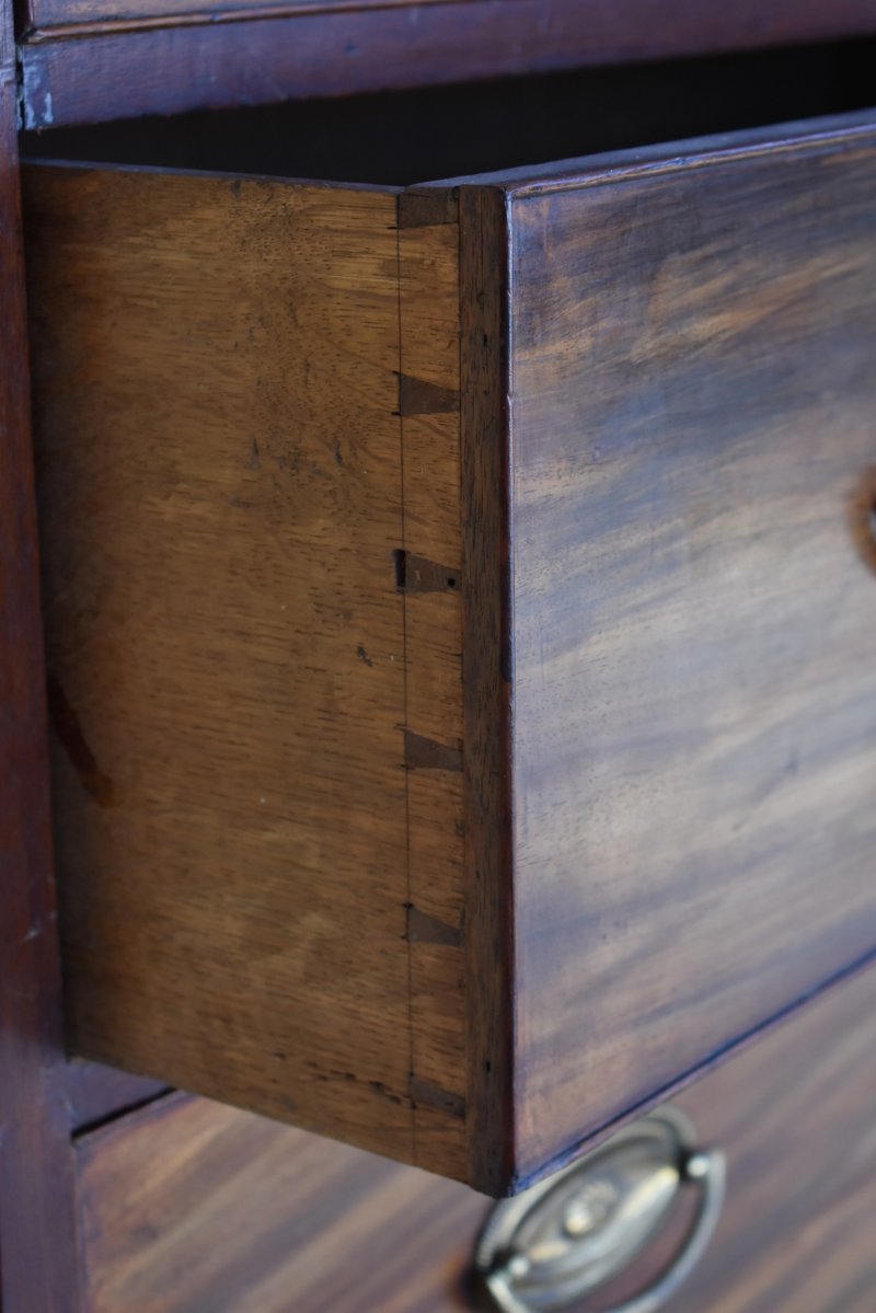 George III Mahogany Chest On Chest - Image 4