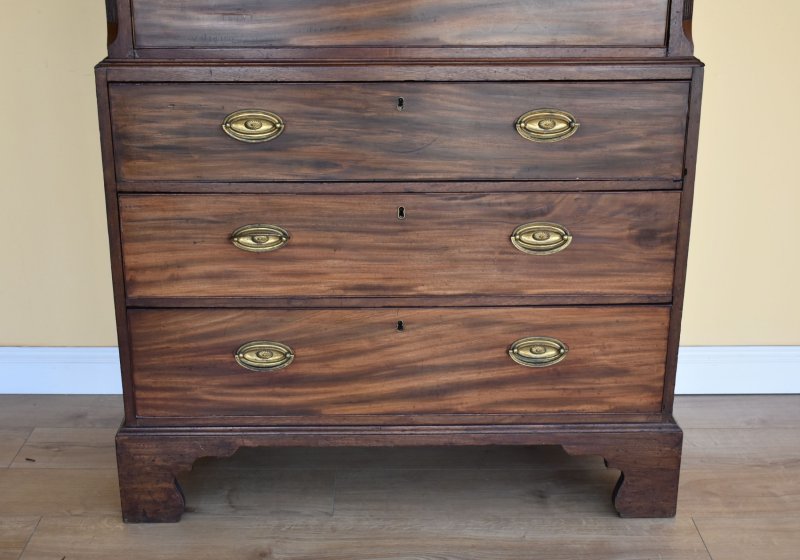 George III Mahogany Chest On Chest - Image 5