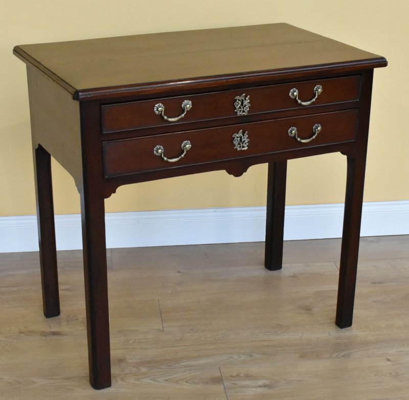 George III Mahogany Side Table