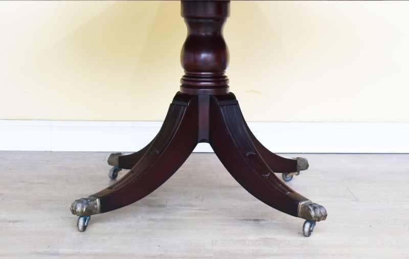20th Century Edwardian Mahogany Drum Table - Image 2