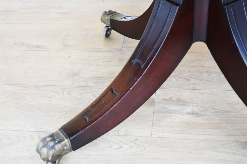 20th Century Edwardian Mahogany Drum Table - Image 4