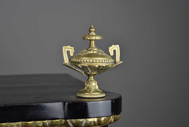 19th Century Ebonised Boulle Bonheur Du Jour - Image 16