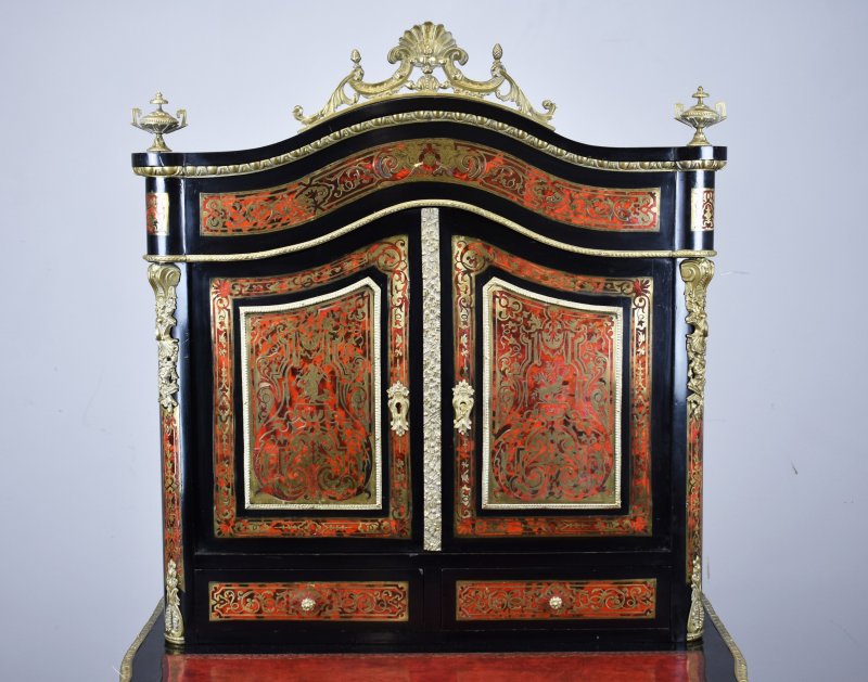 19th Century Ebonised Boulle Bonheur Du Jour - Image 15