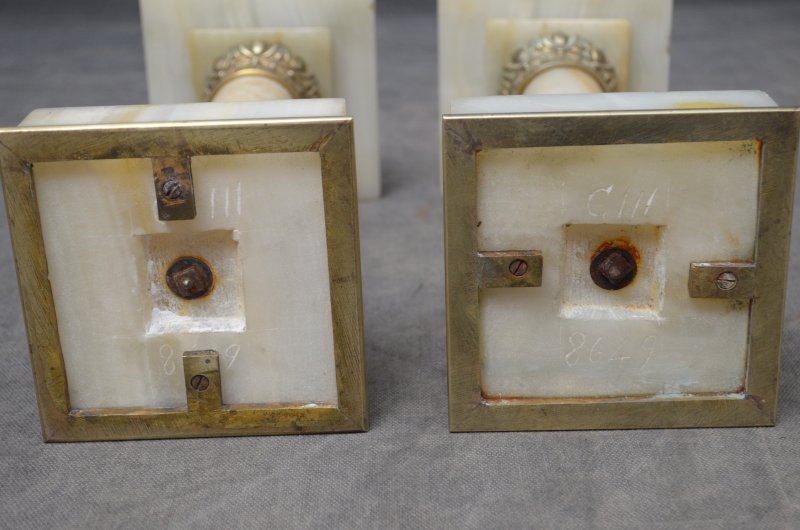 Pair Of Victorian Marble Pedestals Marble Columns - Grand Tour Onyx Pedestals - Image 13