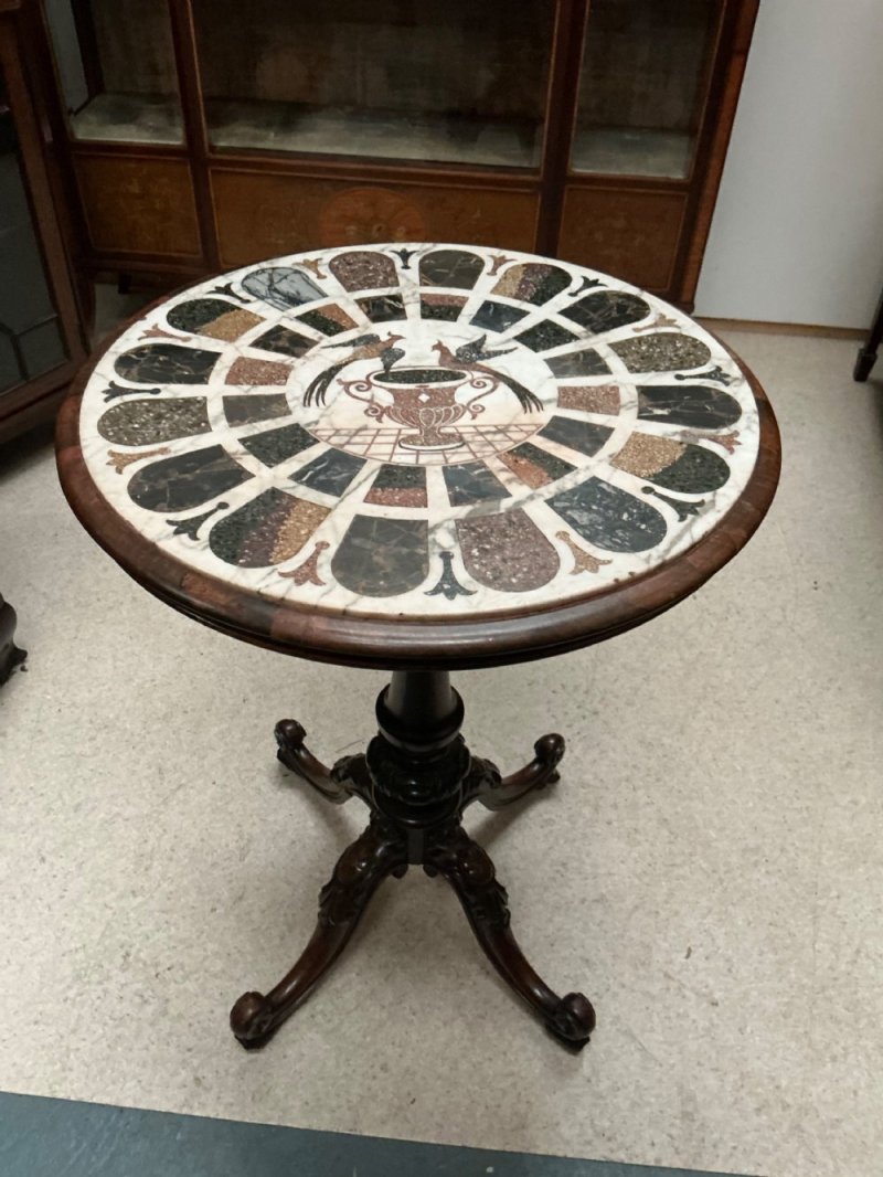 19th Century Marble Top Table