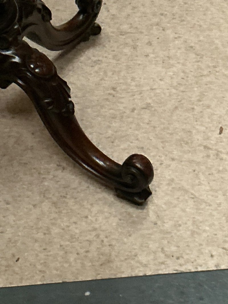 19th Century Marble Top Table - Image 8