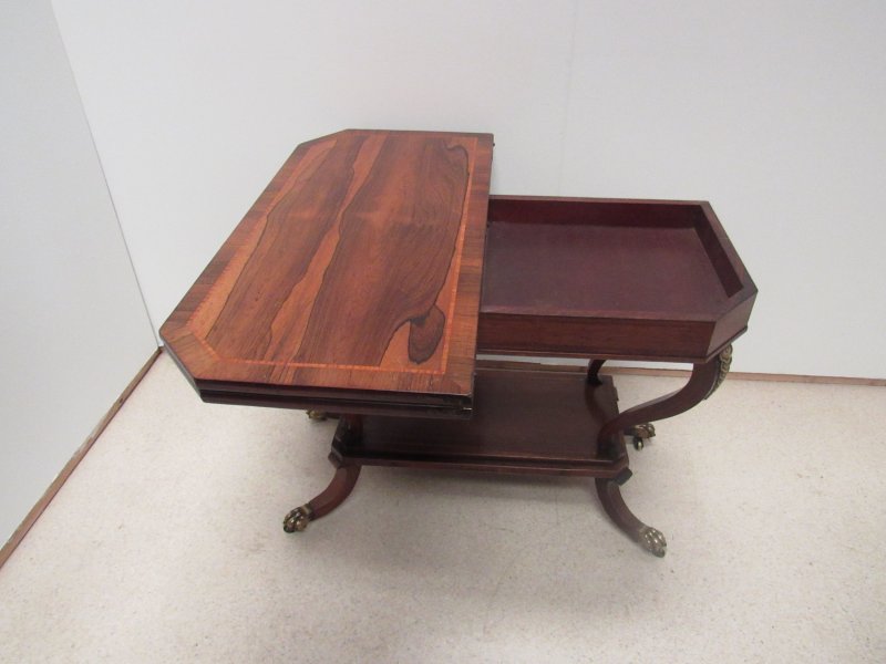 Superb Regency Card Table - Image 10