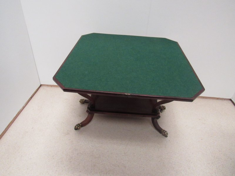 Superb Regency Card Table - Image 11