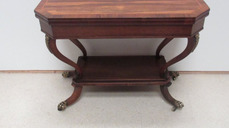 Superb Regency Card Table - Image 15
