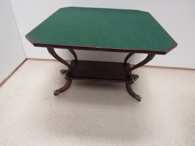 Superb Regency Card Table - Image 12