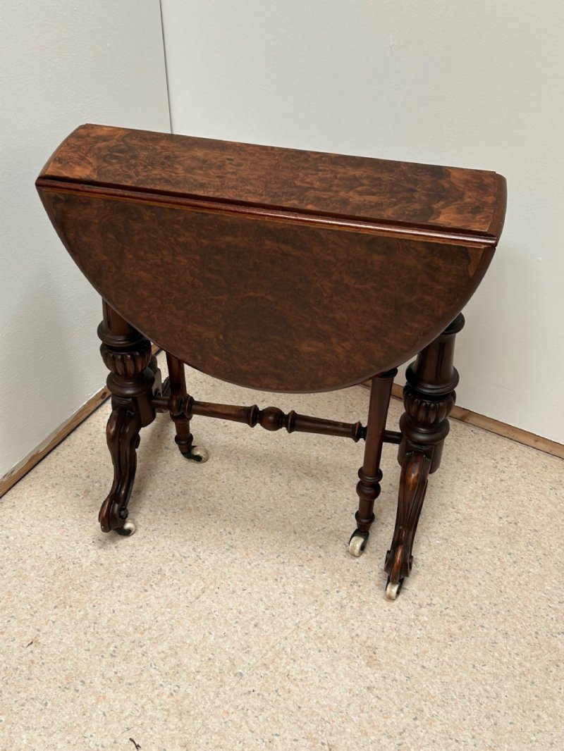 Superb Walnut Baby Sutherland Table