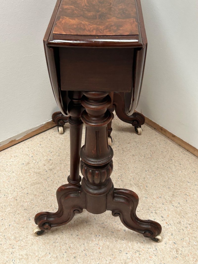 Superb Walnut Baby Sutherland Table - Image 3
