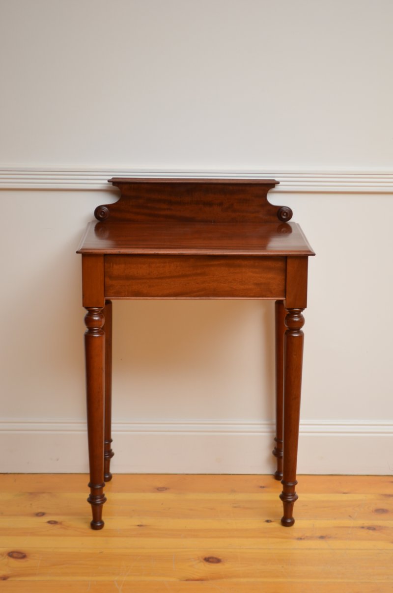 Console Table Mahogany Hall Table By Druce & Co - Image 17