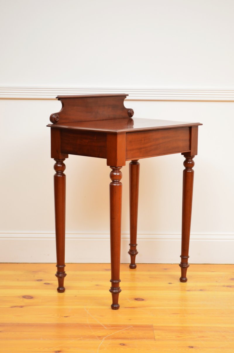 Console Table Mahogany Hall Table By Druce & Co - Image 16