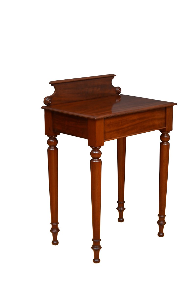 Console Table Mahogany Hall Table By Druce & Co - Image 4